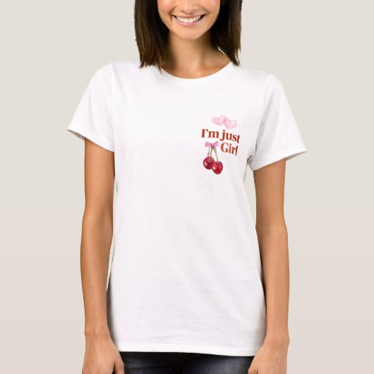 T-shirt mignon pour femmes (Devant)