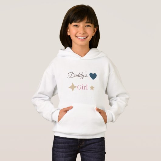 T-shirt mignon pour fille à papa – Douce relation  (Devant entier)