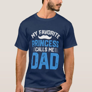 T-shirt Mignon Princess word art Papa