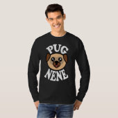 T-shirt Mignon Pug Nene (Devant entier)