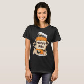 T-shirt Mignon Pug (Version debout Ver. 2) (Devant entier)