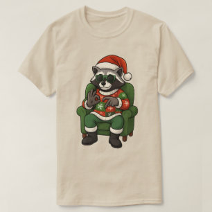 T-shirt Mignon Raton Laveur 67 Meme Six Sept 6-7 Noël