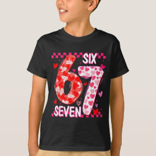 T-shirt Mignon Rose 67 Saint-Valentin Six Sept Mème Drôle