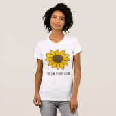 T-shirt Mignon Tournesol (Devant entier)