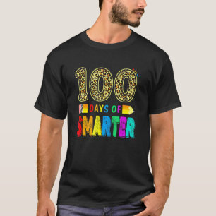 T-shirt Mignonne 100 Jours Enseignant Ou Étudiant Plus Int