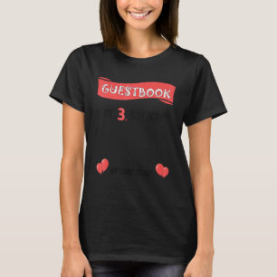 T-shirt Mignonne 3e anniversaire fête du livre d'or 3 ans