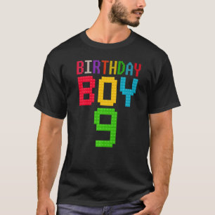 T-shirt Mignonne 9e cadeau d'anniversaire Immeuble de 9 an