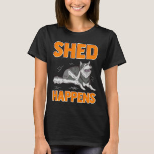 T-shirt Mignonne & Funny Shop Arrive Sibérienne Husky P