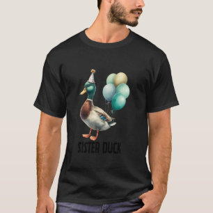 T-shirt Mignonne animal Anniversaire Soeur Canard Annivers