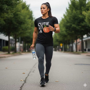 T-shirt Mignonne Avec Un Graphique De Gym Drôle De Fitness