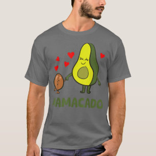T-shirt Mignonne Avocad Maman Et Bébé Drôle Avocad Mamacad