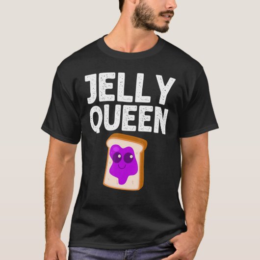 T-shirt Mignonne Beurre D'Arachide Et Jelly Femme Matching (Devant)