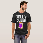 T-shirt Mignonne Beurre D'Arachide Et Jelly Femme Matching (Devant entier)