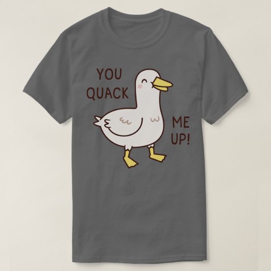 T-shirt Mignonne Canard, Tu M'Oublies (Design devant)