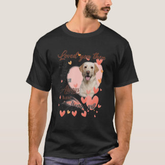 T-shirt Mignonne Chien Maman Coeurs Joyeux Fête des Mères 