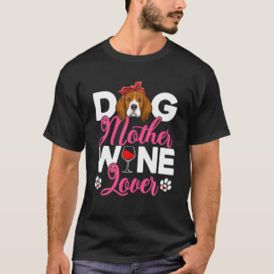 T-shirt Mignonne Chien Mère Amour Beagle Chien Fête des Mè