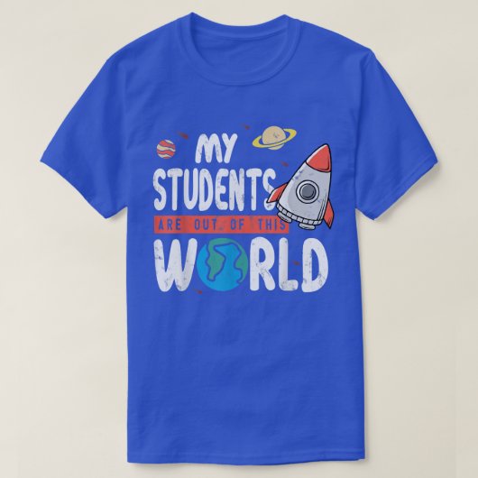 T-shirt Mignonne Conception De Professeur Mes Étudiants En (Design devant)