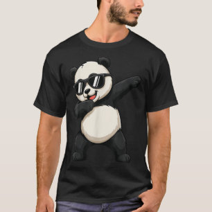 T-shirt Mignonne Dabbing Panda Tenue Garçon Ados Hommes Da
