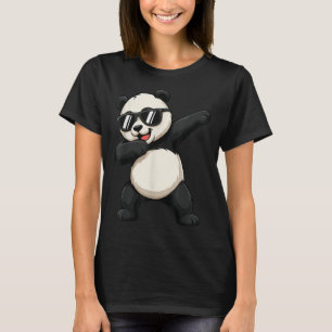 T-shirt Mignonne Dabbing Panda Tenue Garçon Ados Hommes Da