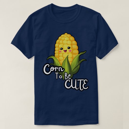 T-shirt Mignonne de maïs (Design devant)