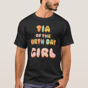 T-shirt Mignonne Donut Tia Anniversaire Fille Douce Famill