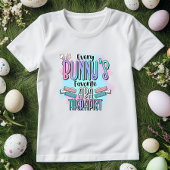 T-shirt Mignonne Easter ABA Therapist Bunny