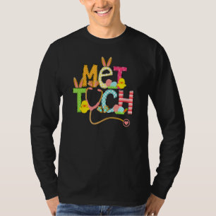 T-shirt Mignonne Easter Med Tech Nurse Bunny Ears Joyeux P