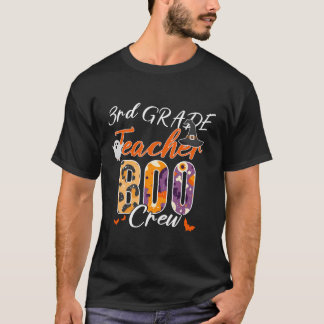 T-shirt Mignonne Enseignant 3E Année Boo Crew Funny School