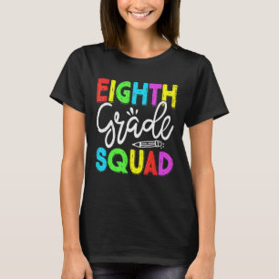 T-shirt Mignonne Équipe De 8E Année Premier Jour De L'Écol