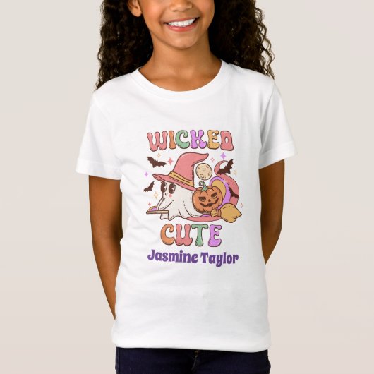 T-Shirt Mignonne, Fantôme Super (Devant)