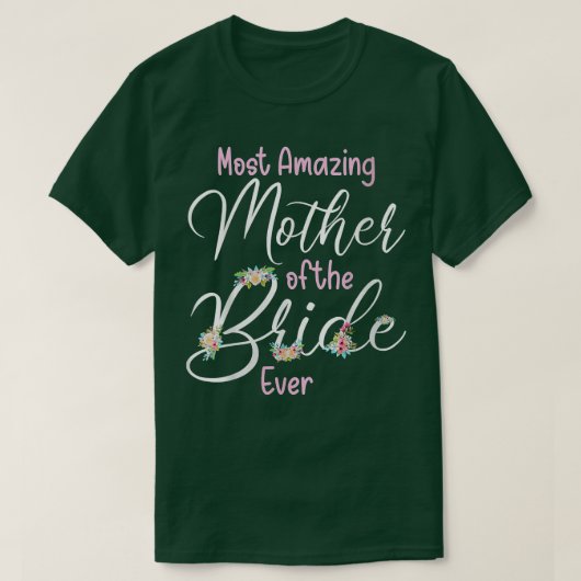 T-shirt Mignonne fille Mariage Maman Extraordinaire Mère D (Design devant)
