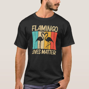 T-shirt Mignonne Flamant rose Pour Hommes Femmes Flamant r