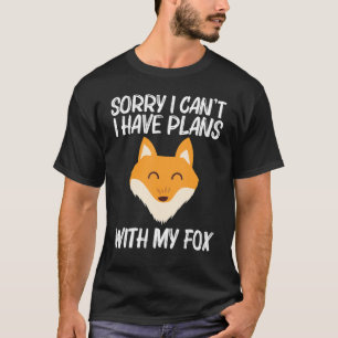 T-shirt Mignonne Fox Pour Hommes Femmes Mammifère Animal A