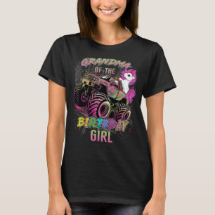 T-shirt Mignonne Grand-Mère D'Une Fille De Camion Monster