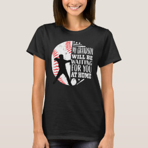 T-shirt Mignonne grand-mère grand-père petit-fils citation