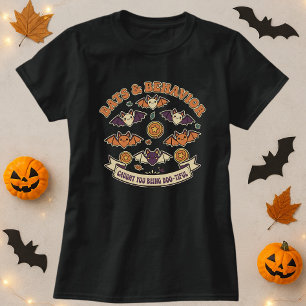 T-shirt Mignonne Halloween Bat Pun Tee; Vous A Pris Être B