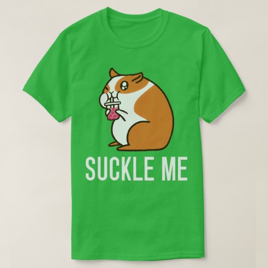T-shirt Mignonne Hamster Funny Hamster Suckme (Design devant)