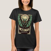 T-shirt Mignonne Harbinger en cristal de Doom Mothman (Devant)