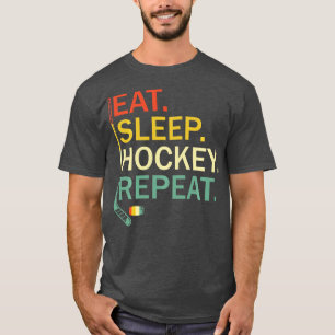 T-shirt Mignonne Hockey Sur Glace Pour Hommes Femmes Hocke
