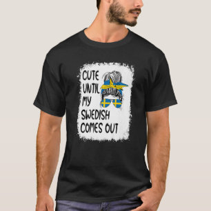 T-shirt Mignonne Jusqu'À Ce Que Mon Suédois Sorte
