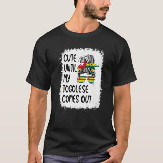 T-shirt Mignonne Jusqu'À Ce Que Mon Togolais Sorte