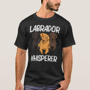 T-shirt Mignonne Labrador Pour Hommes Femmes Chien Chien C