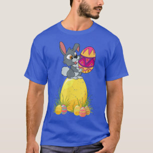 T-shirt Mignonne Lapin Amant Jour de Pâques Oeufs de Pâque