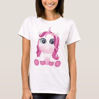 T-shirt Mignonne licorne Filles Enfants Femmes