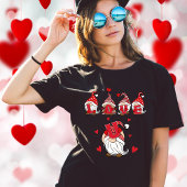 T-shirt Mignonne "Love U" Gnome Letting | Saint Valentin