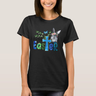 T-shirt Mignonne Ma première Croix de lapin de Pâques Heur