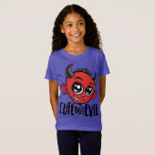 T-Shirt Mignonne mais mal (Devant entier)