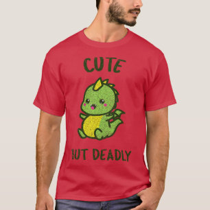 T-shirt Mignonne Mais Mort Kawaii Baby Dragon
