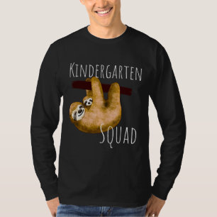T-shirt Mignonne Maman Et Bébé Gardergarten Squad Backpac