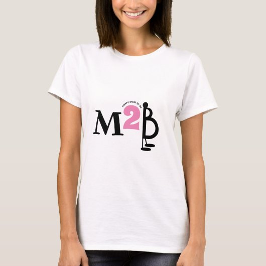 T-shirt Mignonne Maman M2B À Être (Devant)